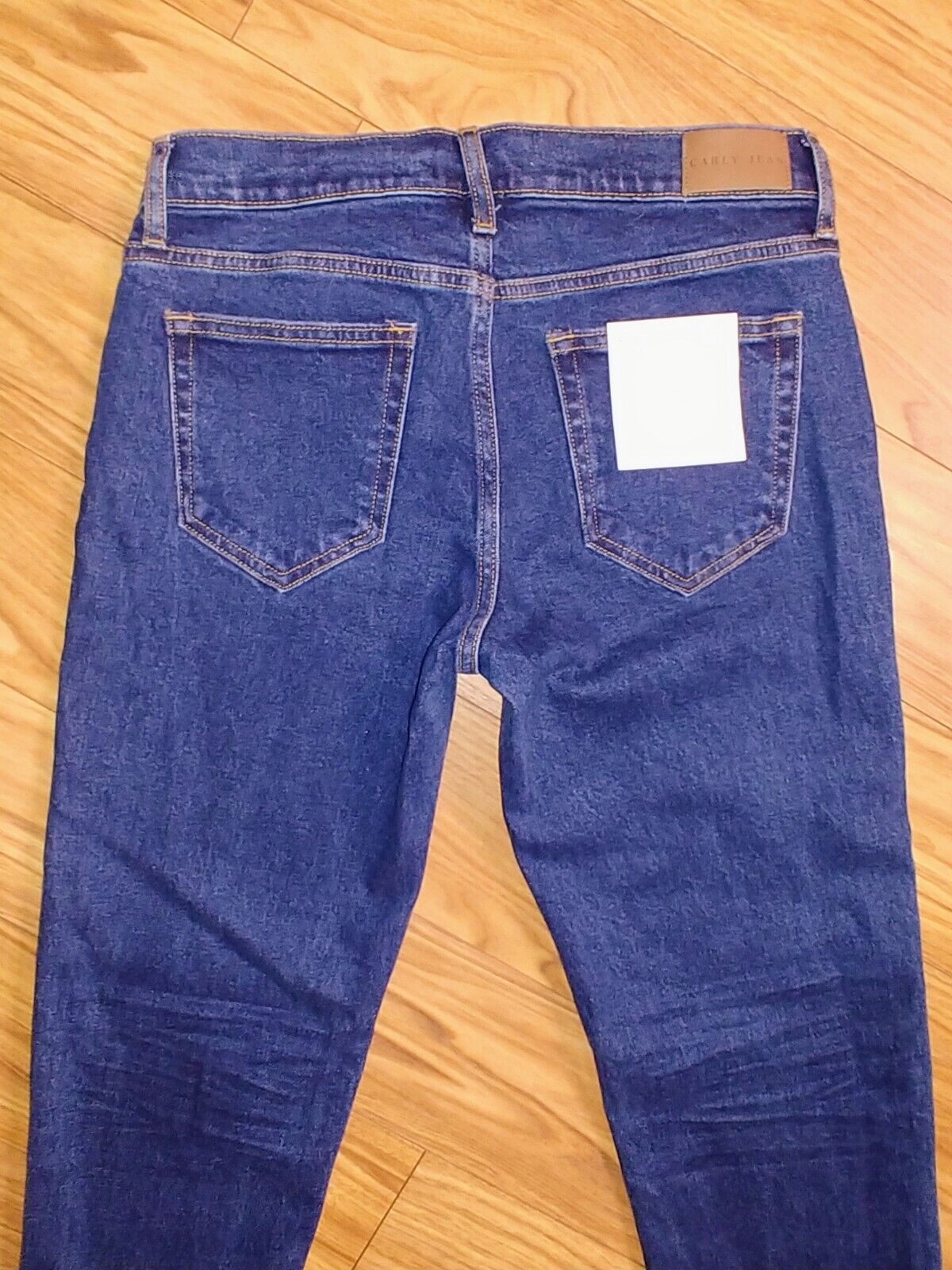 CJLA Carly Jean Los Angeles Tapered Boyfriend Medium Wash Denim Jeans Size 1