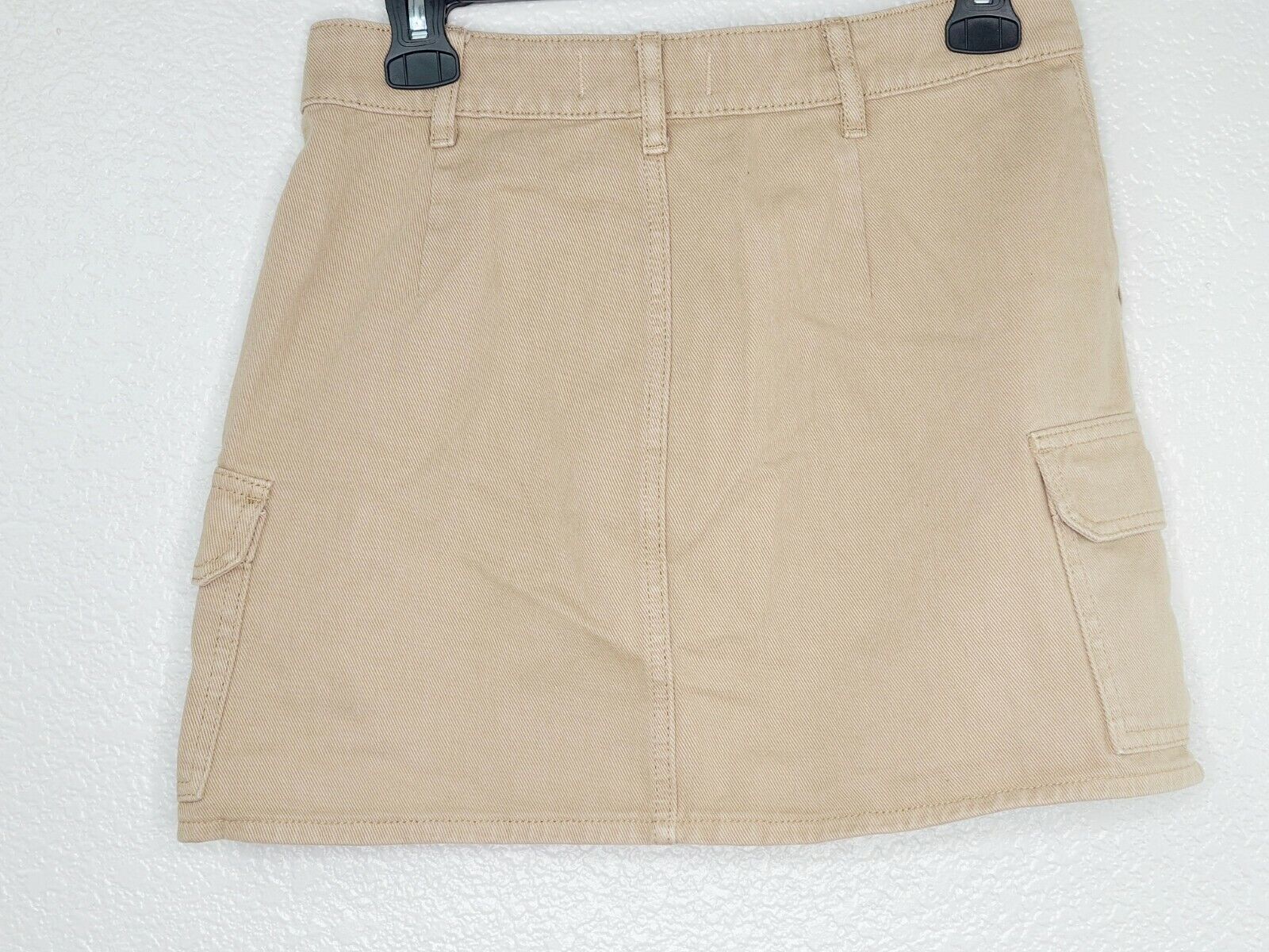 PacSun Los Angeles Women's Khaki Tan Denim Cargo Jean Skirt Size 26