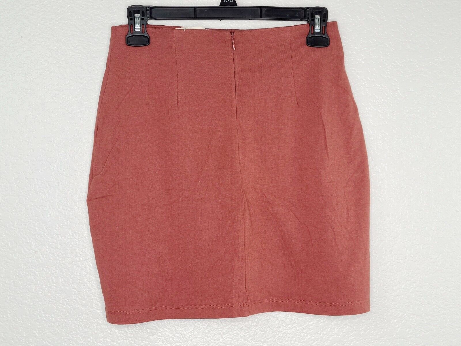 L.A. Hearts Women's Henna Burnt Orange Double Slit Mini Skirt Size Small