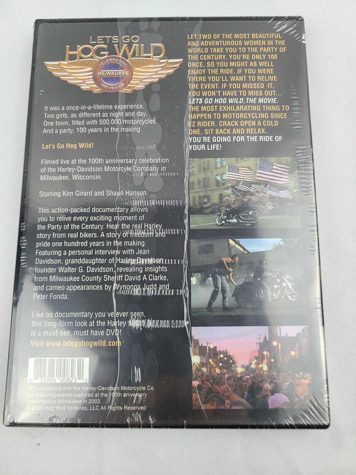 Let's Go Hog Wild Harley-Davidson 100 Year Celebration DVD