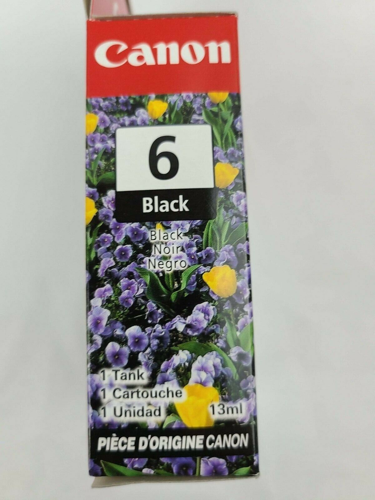 Genuine Cannon Black 6 Replacement Ink Cartridge BCI-6BK