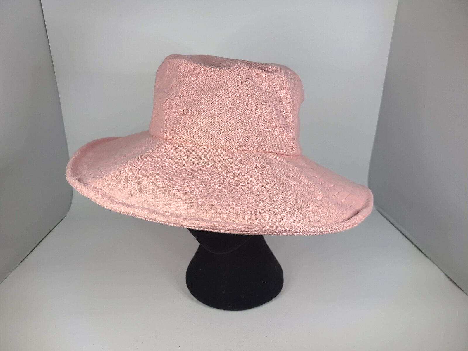 INC International Concepts Women's Blush Pink Solid Floppy Hat One Size