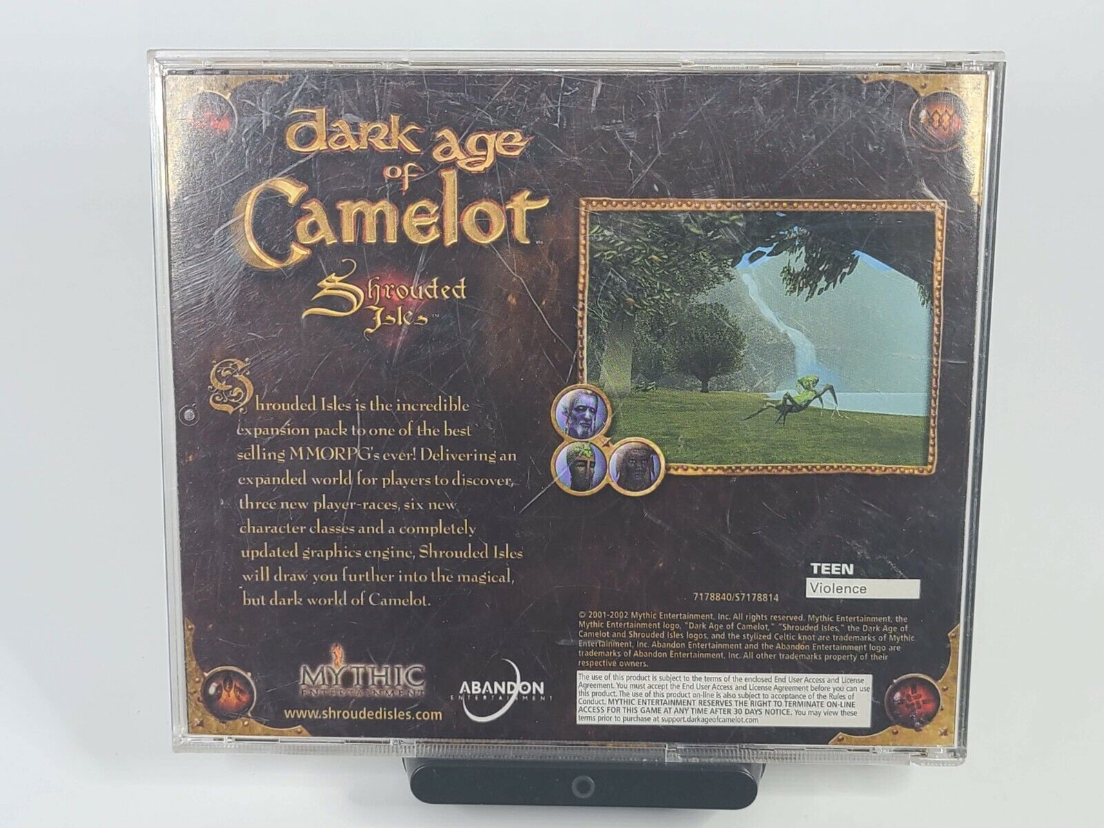 Dark Age of Camelot Expansion: Shrouded Isles Pre-Owned (PC-CD, 2002) - with CD Key