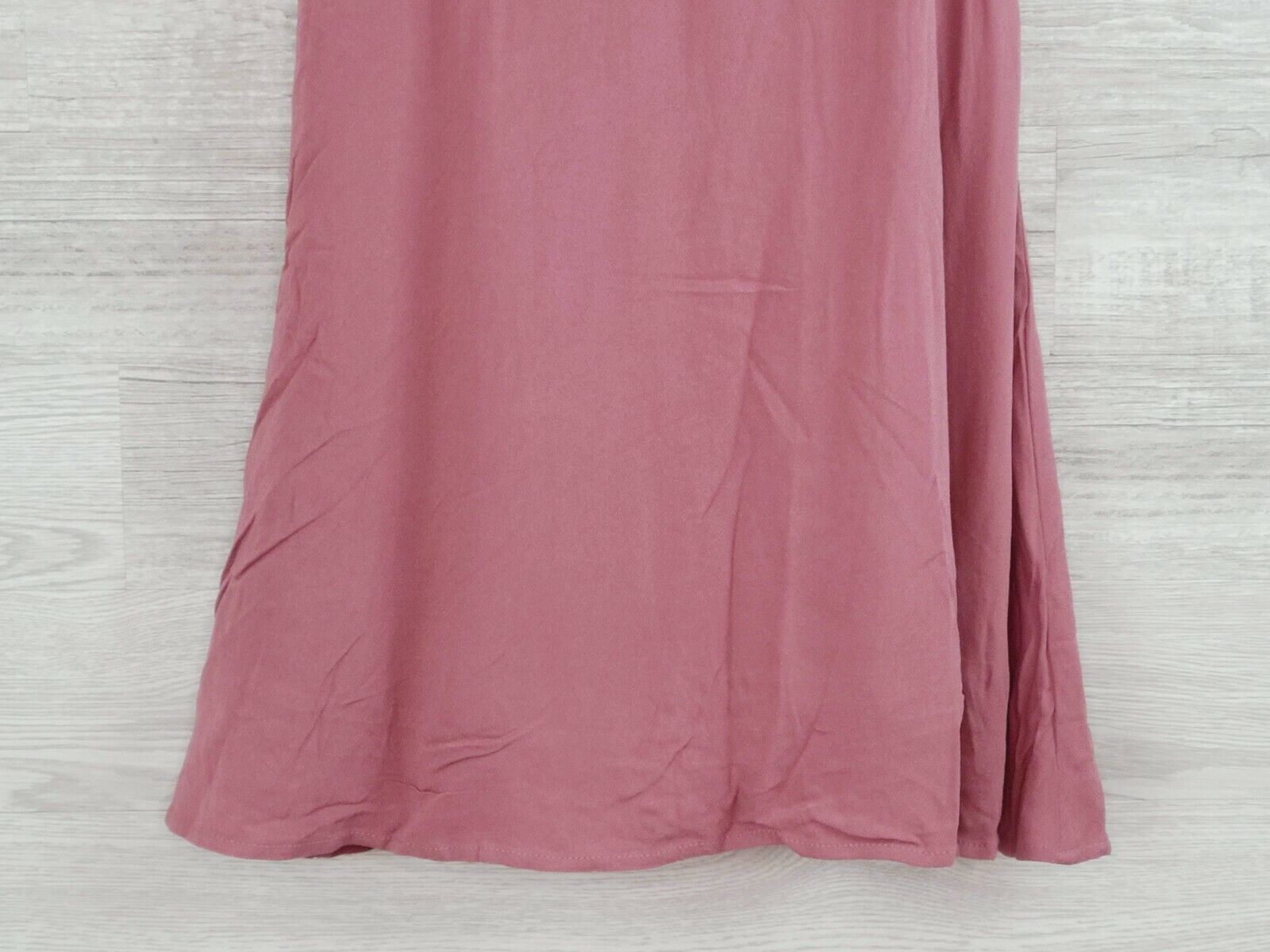 L.A. Hearts PacSun Women's Mauve Ruffle Linen Mini Dress Size Small