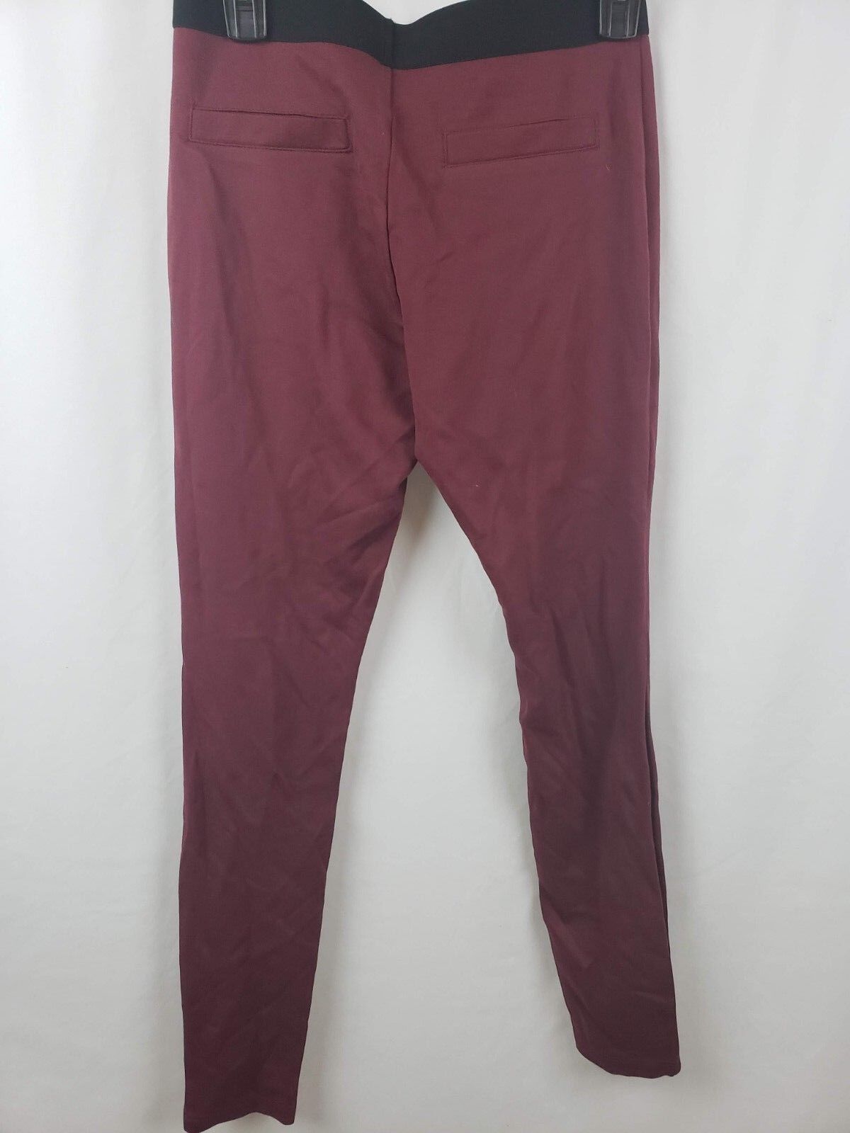 June & Daisy Women's Stretch Treggings Trousers/Leggings Maroon Size Small