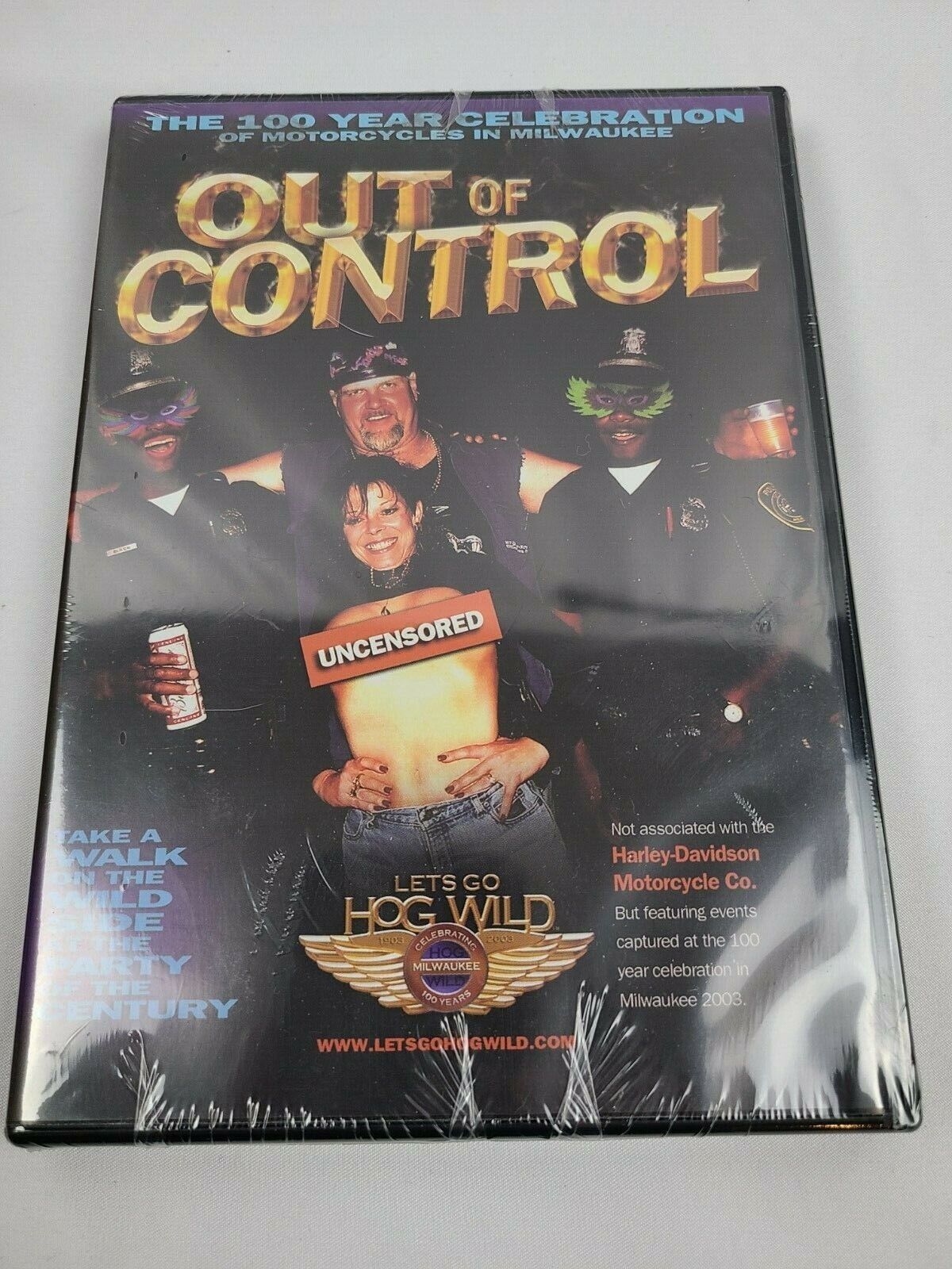 Out of Control - Let's Go Hog Wild Harley-Davidson 100 Year Celebration DVD